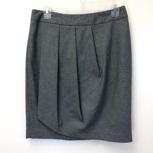 HALOGEN Gray Pleated‎ Mini Skirt - 6